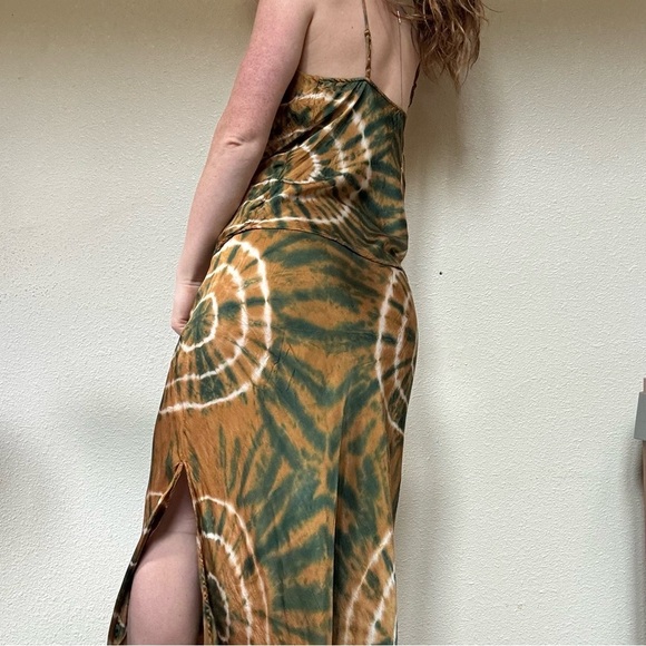 YBF felicity skirt and emmet tank in golden harvest spin wash - Picture 5 of 8